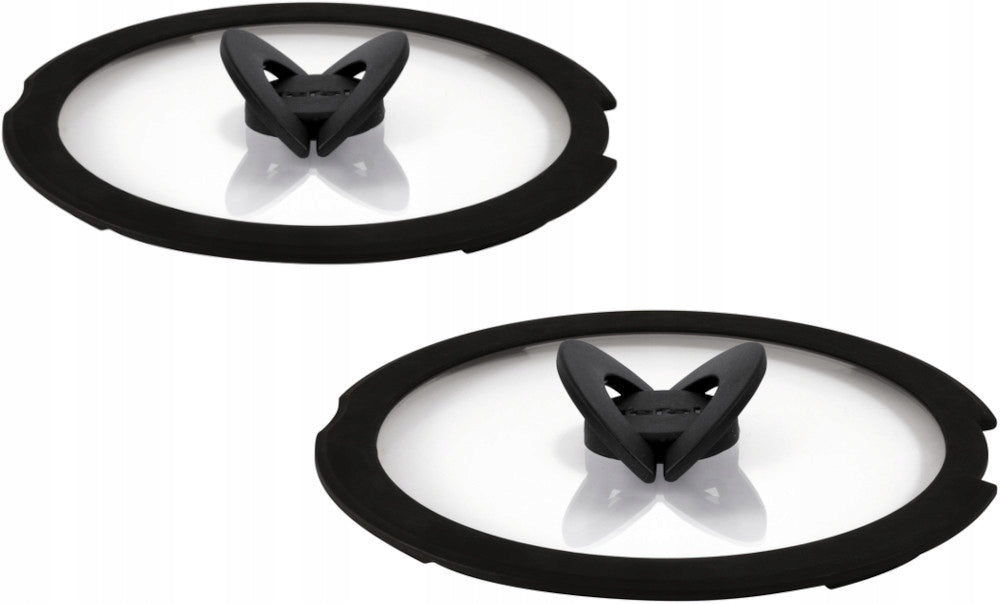 Set of glass lids TEFAL Ingenio 24/28 cm for pans/pots/pans