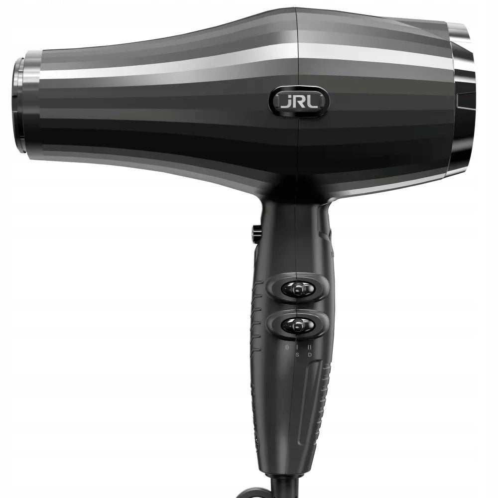 Set of hair dryer JRL FP2020L Ultra Light Black + 2 Combs Manufacturer code Suszarka do włosów JRl FP2020L+ 2 Grzebienie