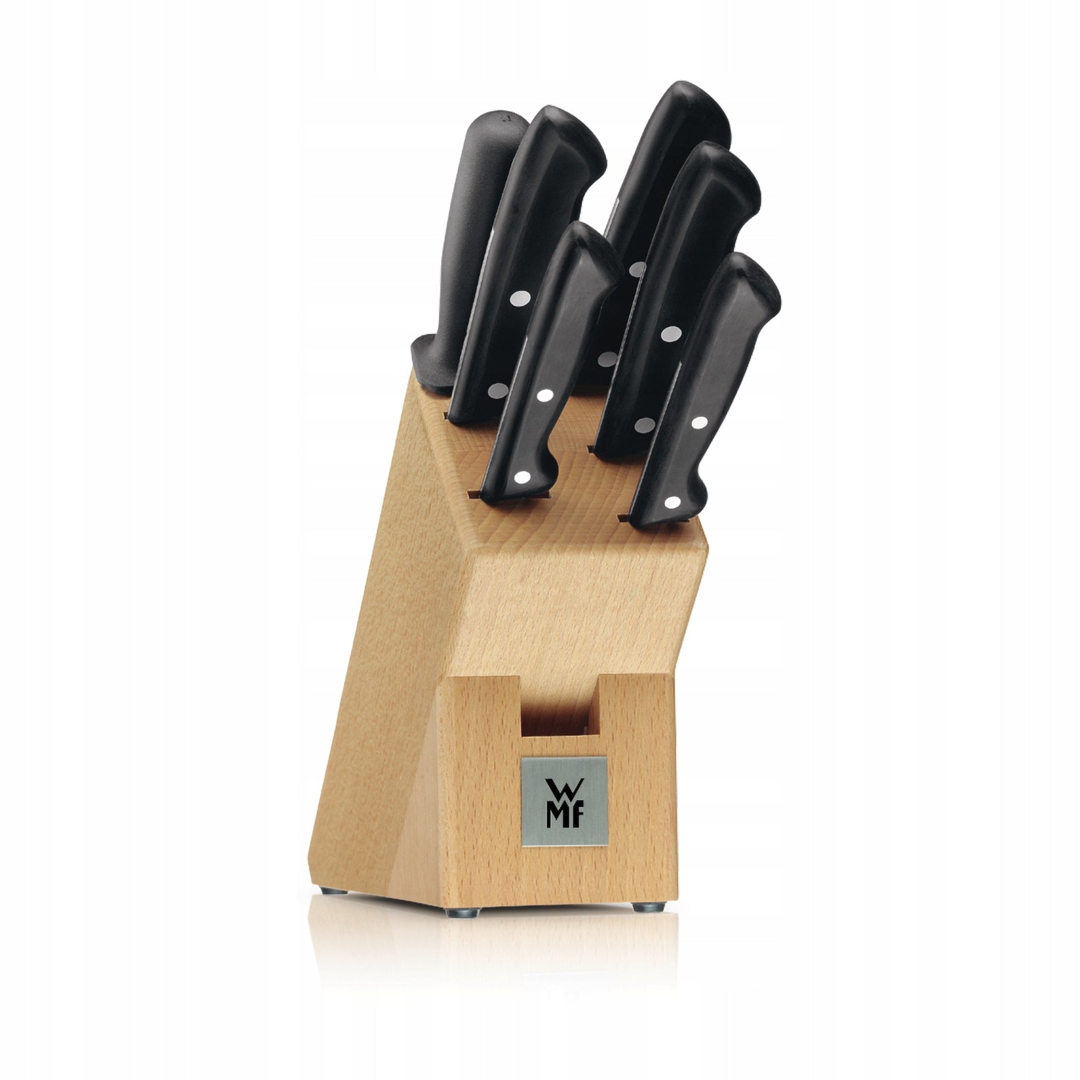 Set of knives with block and sharpener WMF Classic Line 7 el. kitchen knives