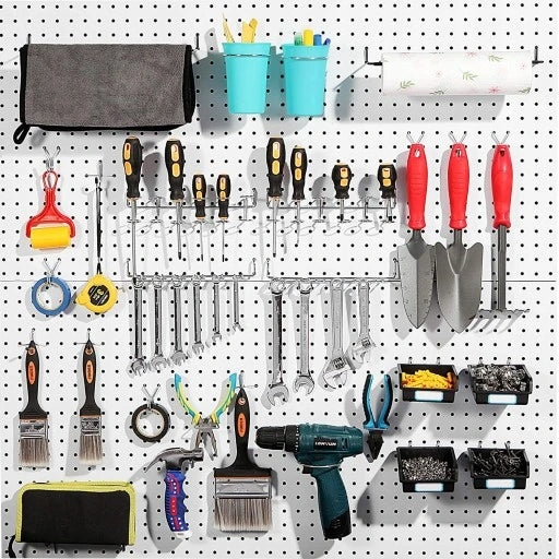 Set of metal hooks (228 pcs) for perforated tool board Manufacturer code 6975848992531