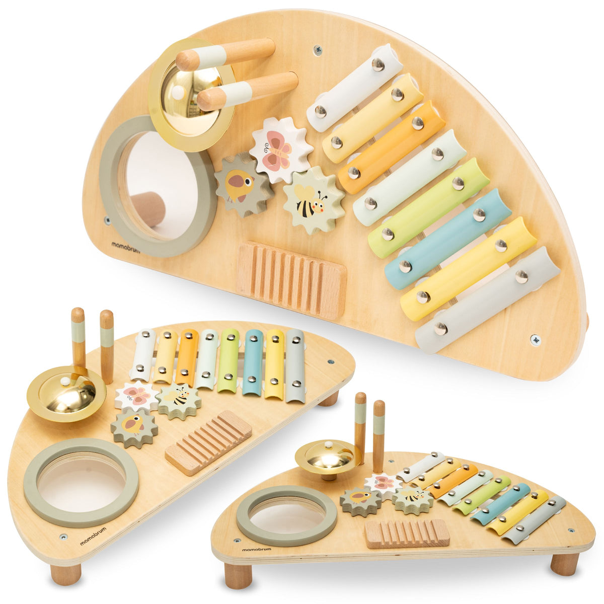 Set of musical instruments Mamabrum wooden multicolor 9 m +