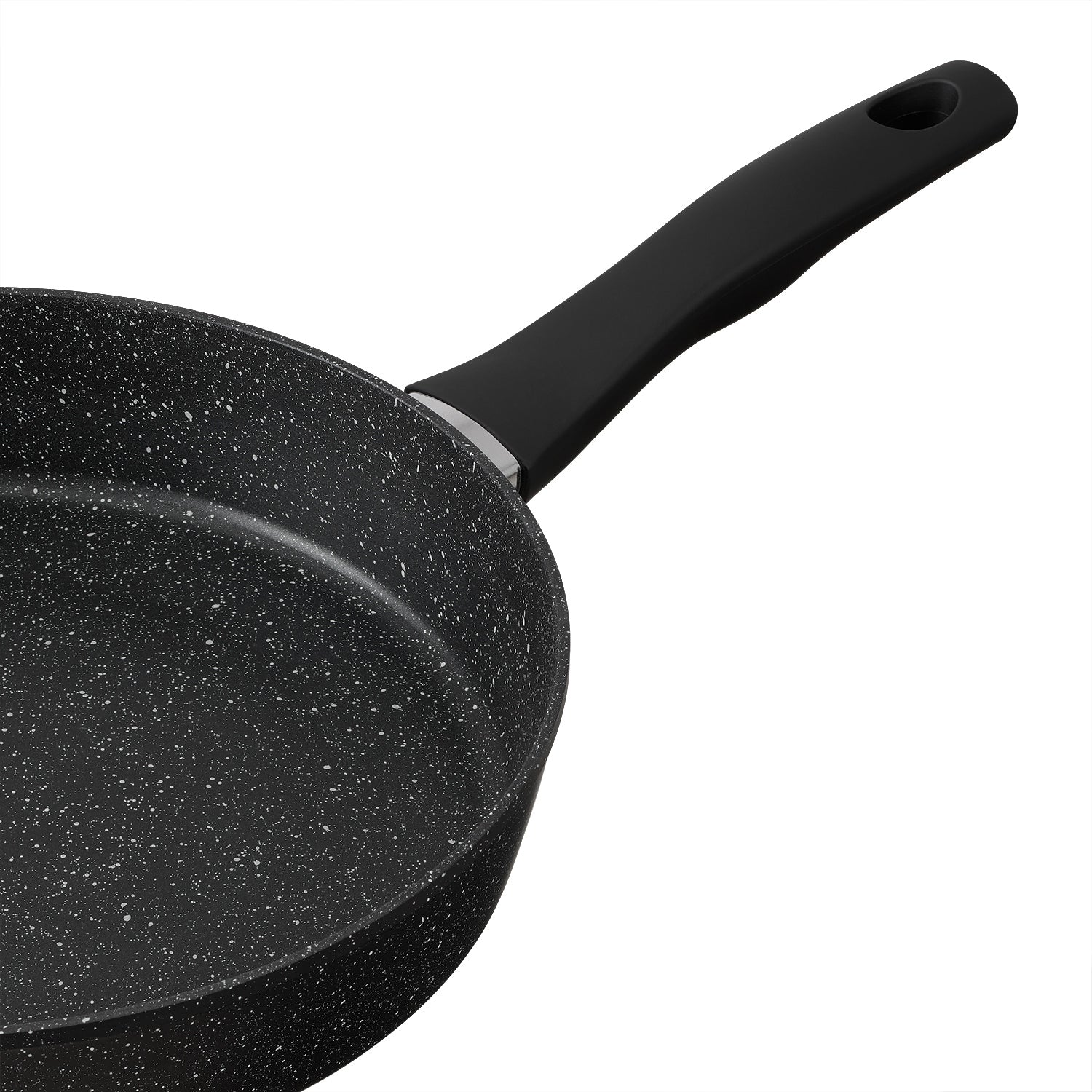 Set of pans RUBELLA MG Home black aluminum non-stick 3 pcs. Brand MG Home