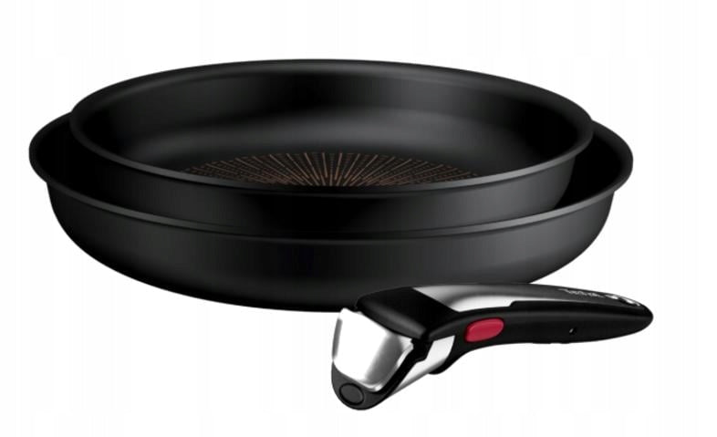 Set of pans TEFAL P0009553 Black