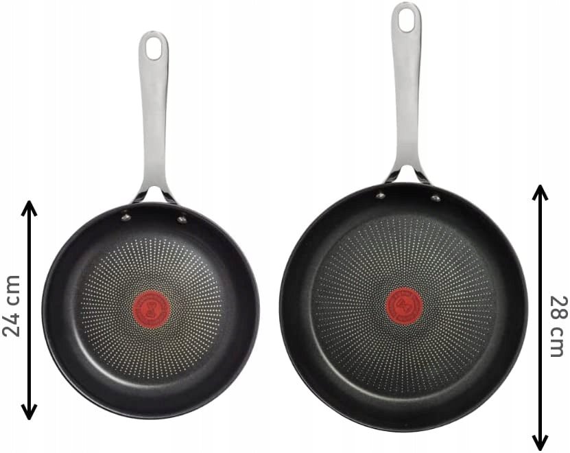 Set of pans Tefal Jamie Oliver Cooks Direct On 2 pieces Manufacturer code E304S2