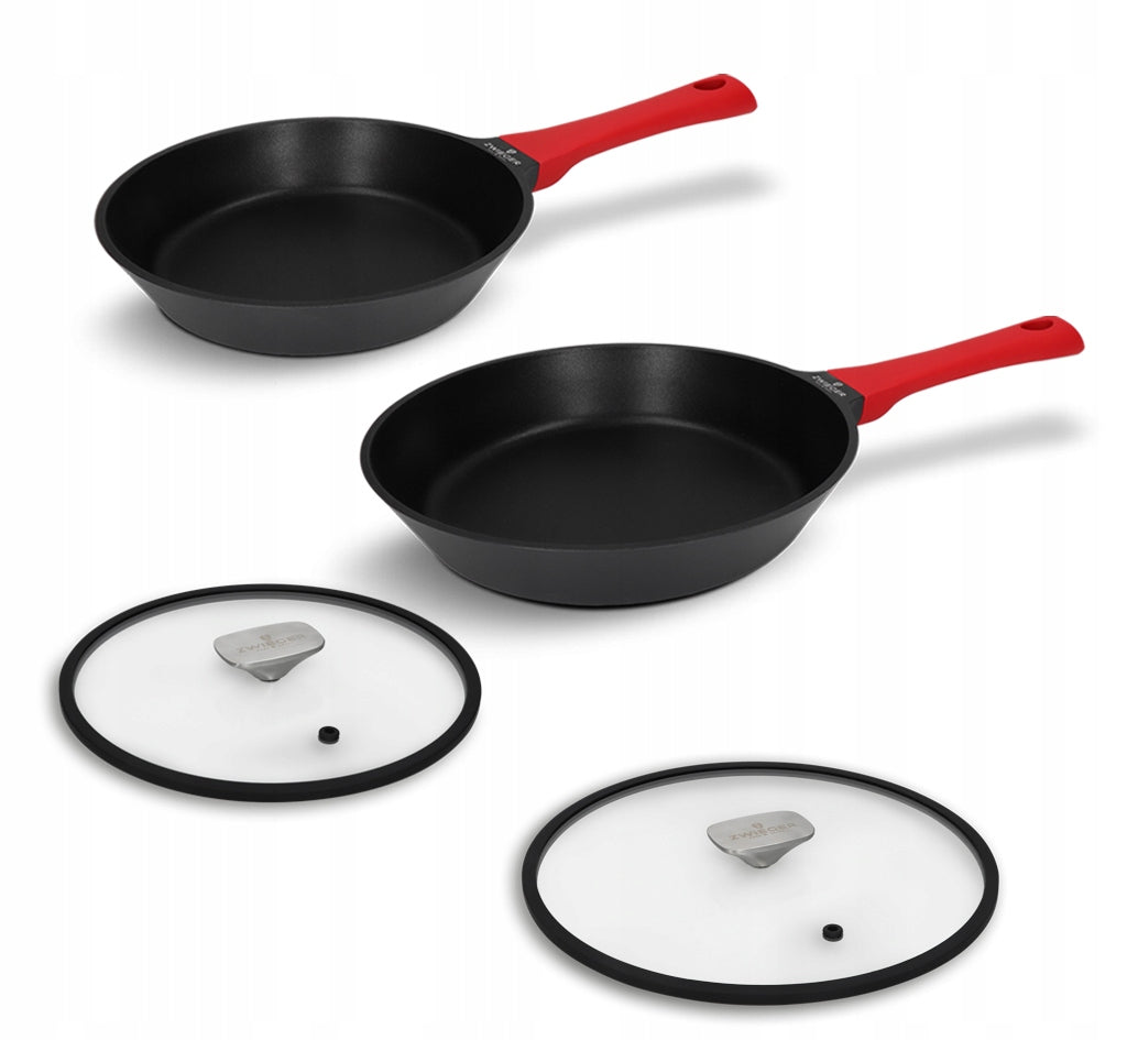 Set of pans and lids 4 el. Obsidian Zwieger