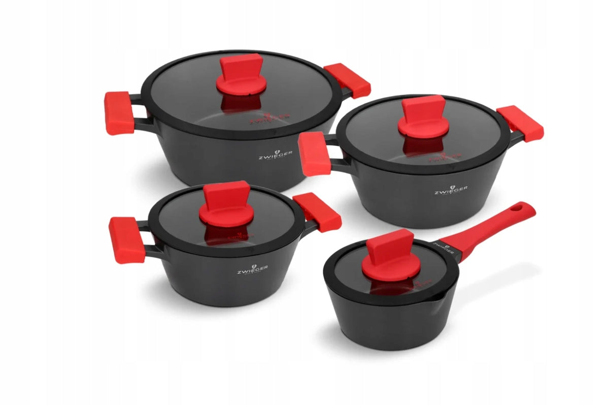 Set of pots 8 el. Obsidian Zwieger