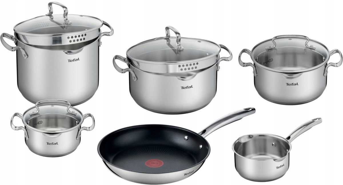 Set of pots Duetto pan lid 10el