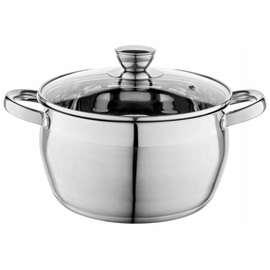 Set of pots FLORINA Oliver 6 part Induction Inox by Mateusz Gessler Manufacturer code 320163