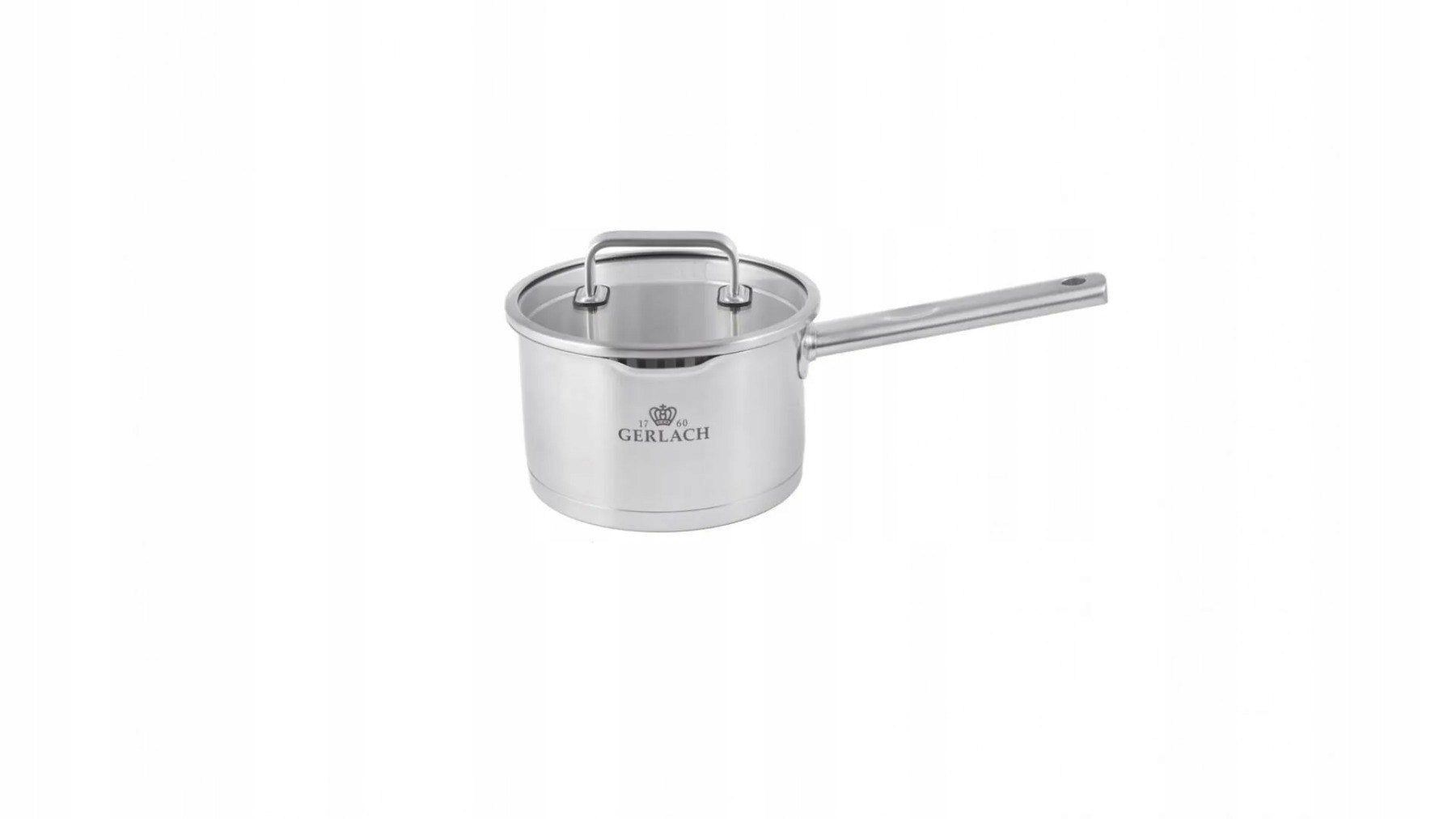 Set of pots GERLACH Prestige Plus (10 elements) Additional information dishwasher safe suitable for induction cooker oven safe heat-resistant handles cover included
