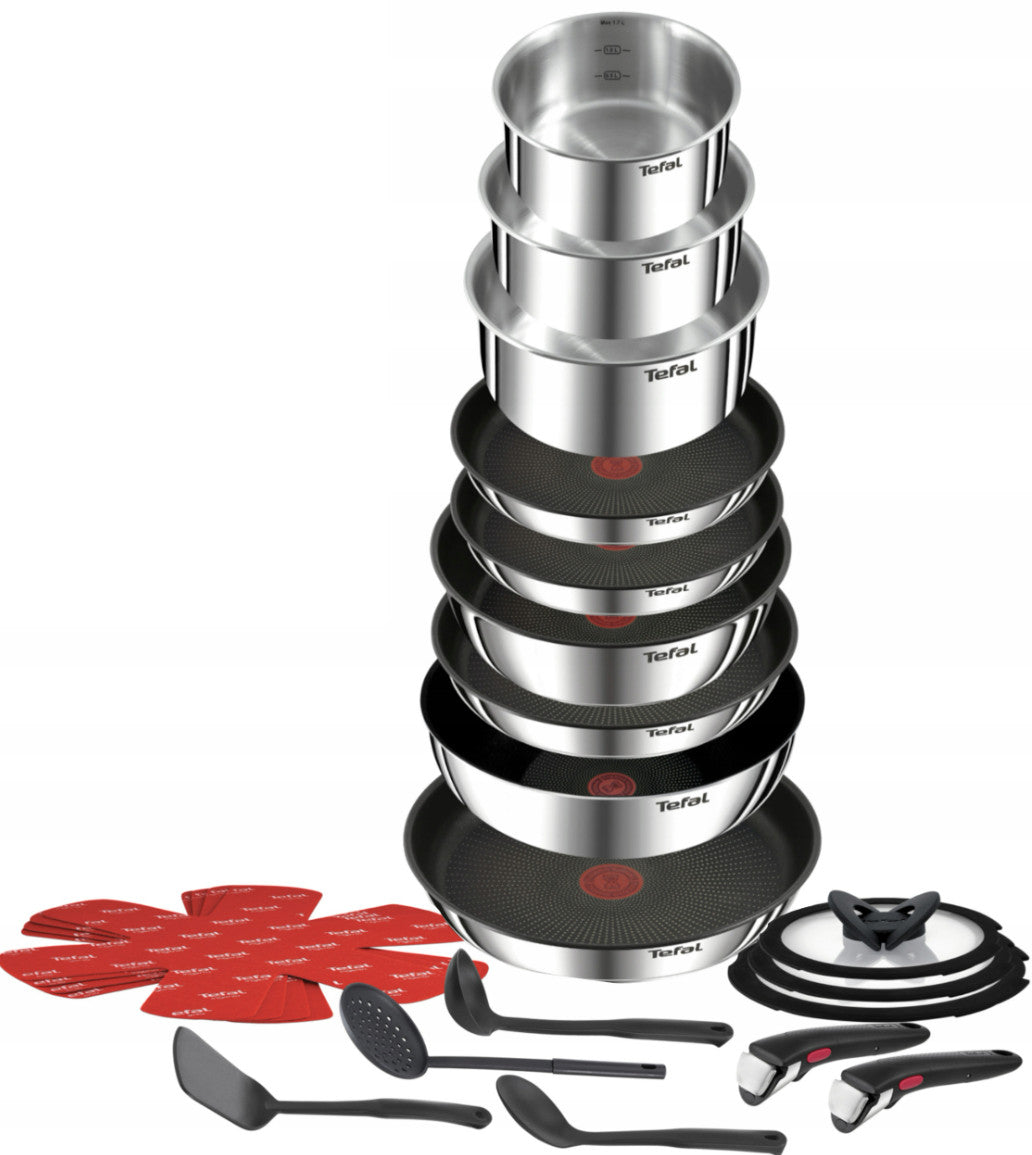 Set of pots TEFAL Ingenio Emotion 22 el. + Universal handle Ingenio Manufacturer code L897SM74 L9863153