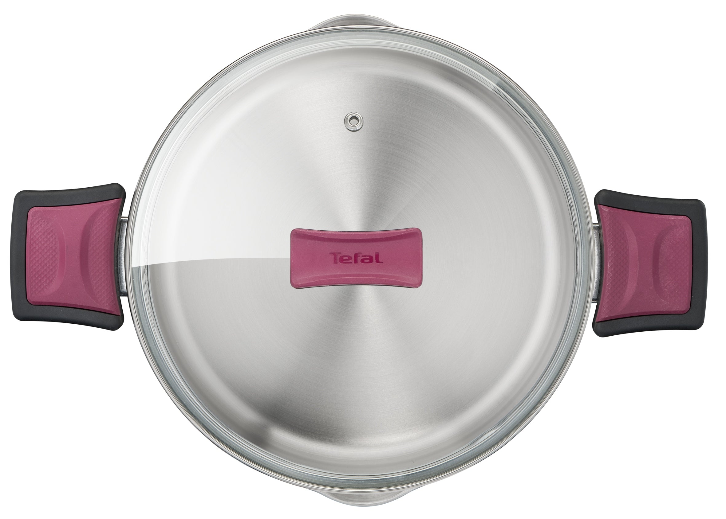 Set of pots Tefal Cook&Clip stainless steel 10 el. Color silver