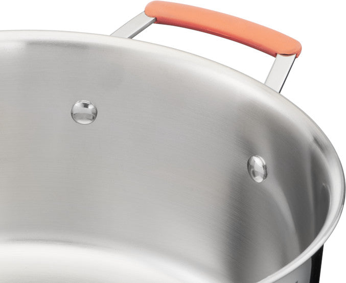 Set of pots Tefal Opti'Space stainless steel 6 el. Material stainless steel