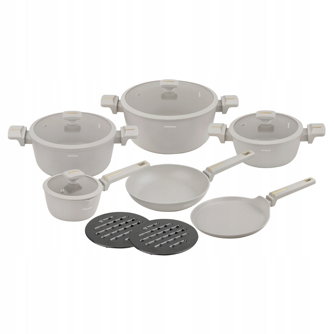 Set of pots and pans 12 ele. pots INDUCTION KLAUSBERG KB-7967