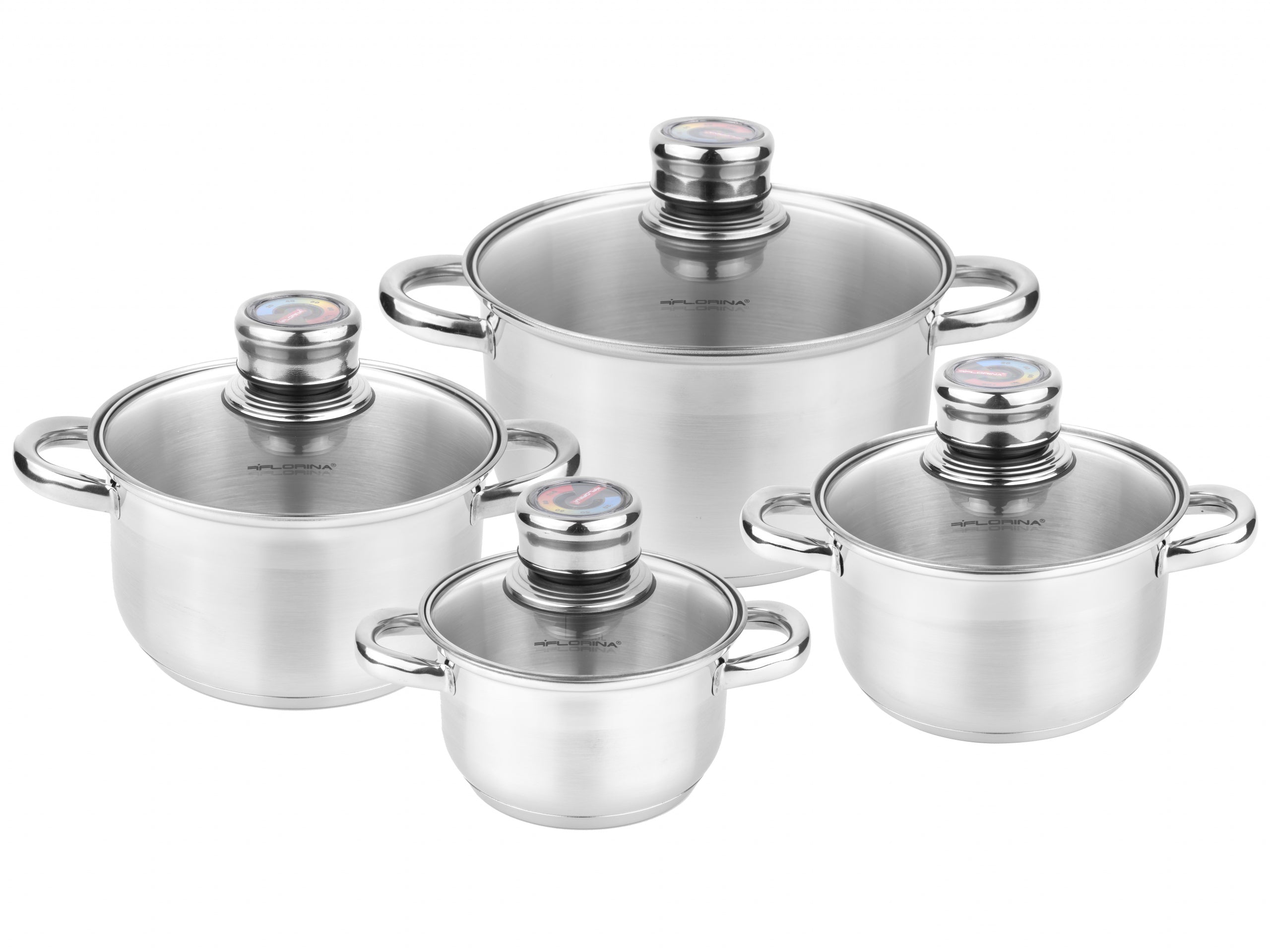 Set of pots / pots Florina Pablo 8 el.