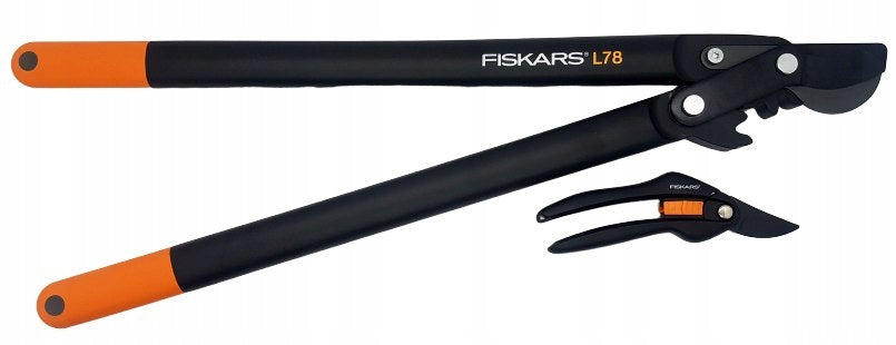 Set of pruning shears Fiskars L78 HOOK Powergear II Shears + Pruner P26 Manufacturer code 1050181