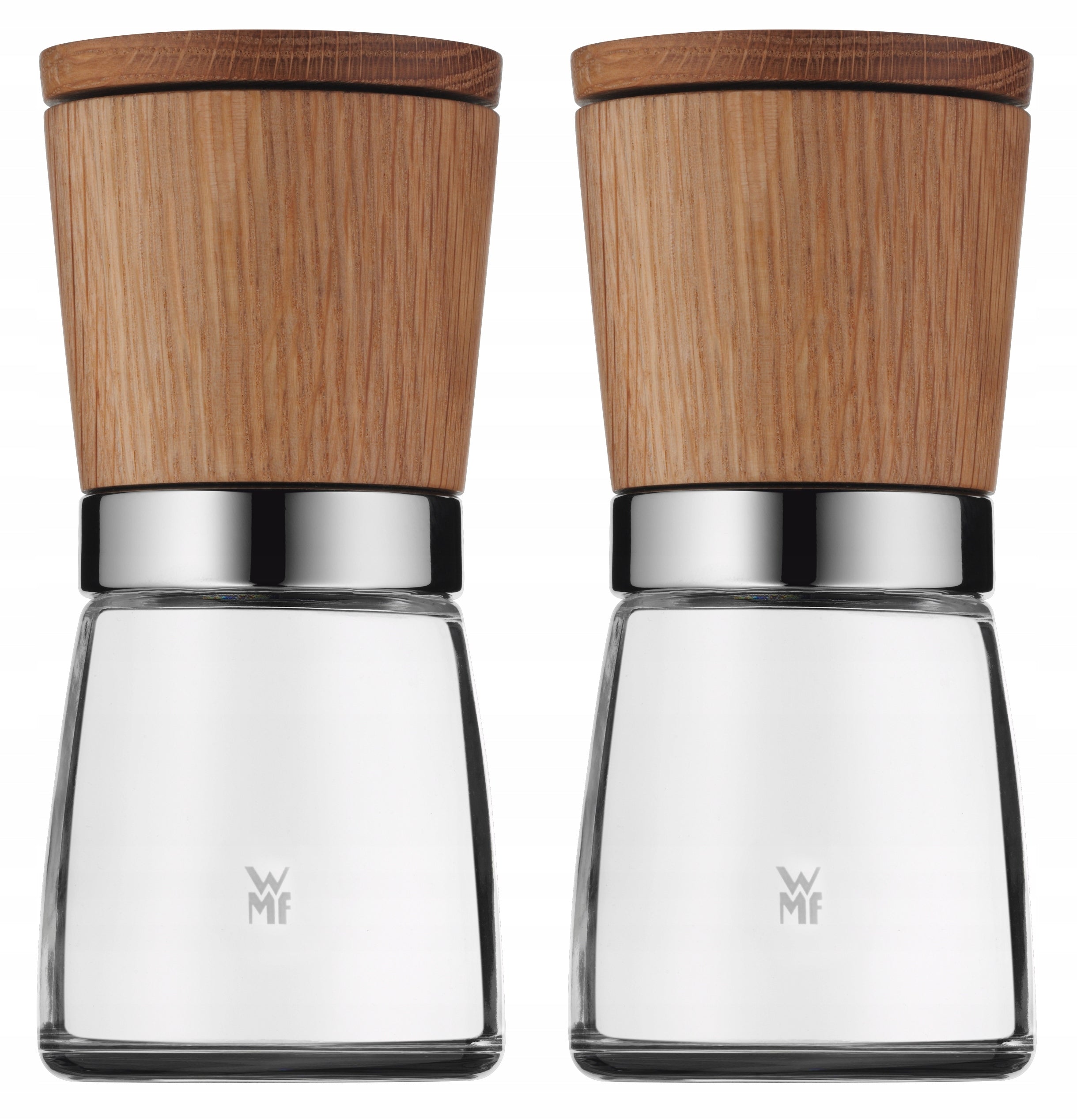 Set of salt and pepper grinders WMF Ceramill Nature wooden