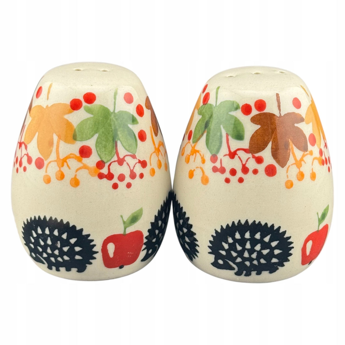 Set of salt and pepper shaker eggs UNIQUE If AS71 Ceramika Bolesławiec