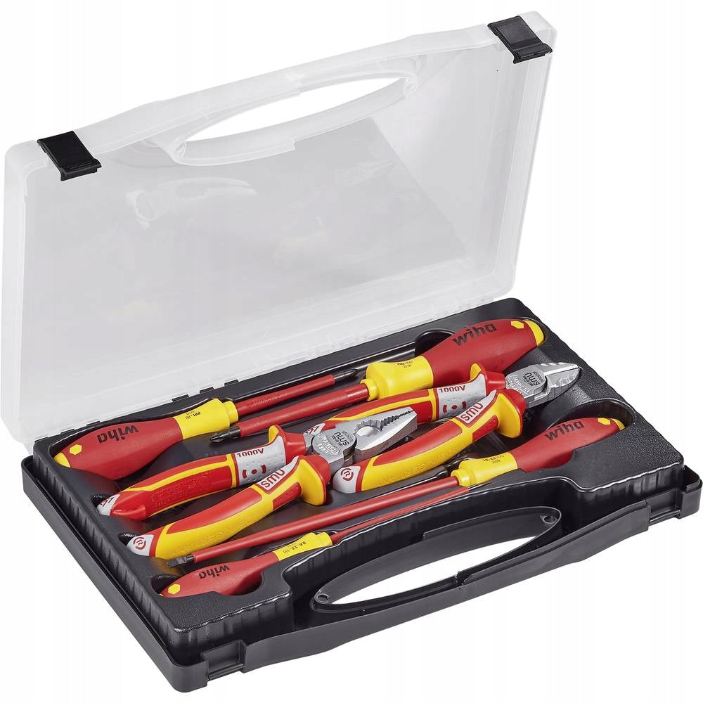 Set of screwdriver pliers insulated NWS VDE Batteries included no