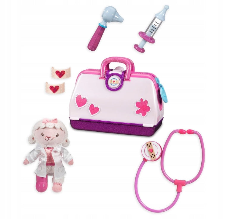 Set of small doctor, for children ,medical bag with sheep Lambie Doc McStuffins Packaging status original