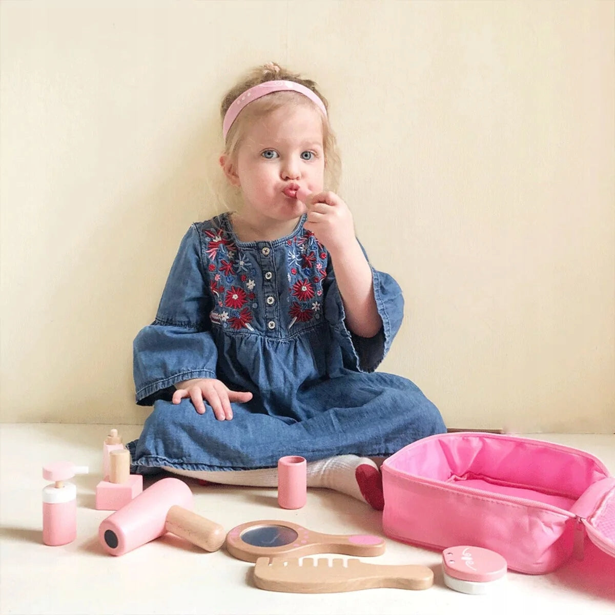 Set of small hairdresser toy for children +3 BigJigs Brand Bigjigs Toys