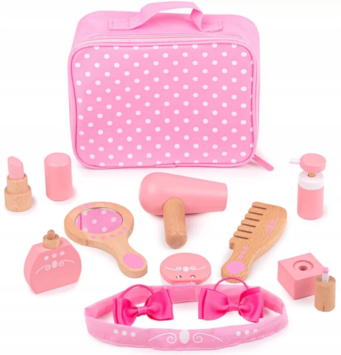 Set of small hairdresser toy for children +3 BigJigs