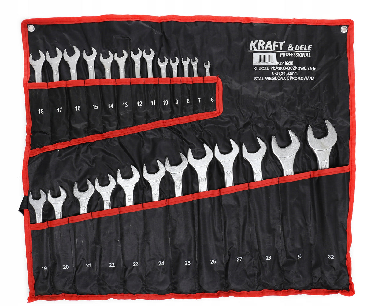 Set of spanner wrenches KRAFT&DELE, 25 elements (KD10920) Manufacturer code KD10920