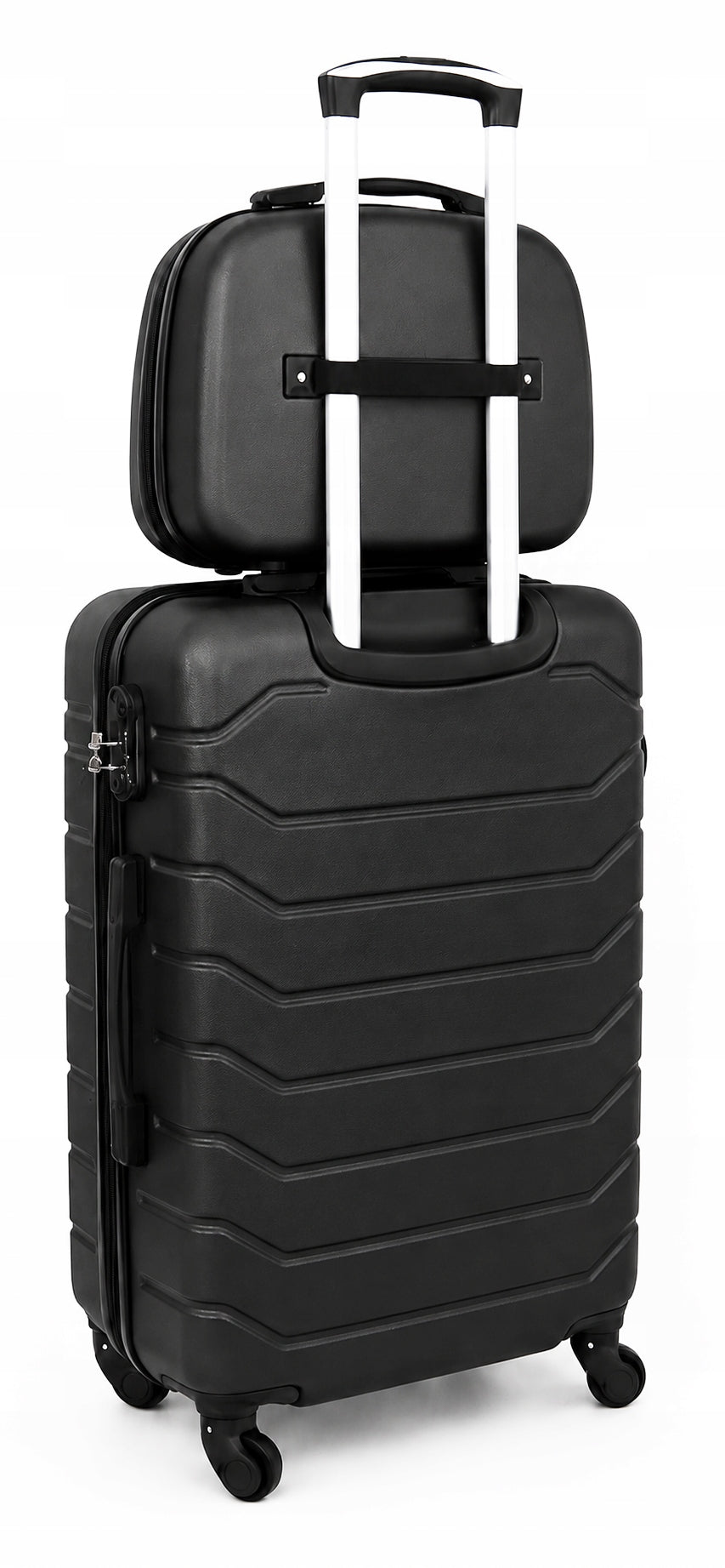 Set of suitcases 4in1 travel suitcase with wheels GRAVITT 1131 Manufacturer code 1131/KPL/BLACK