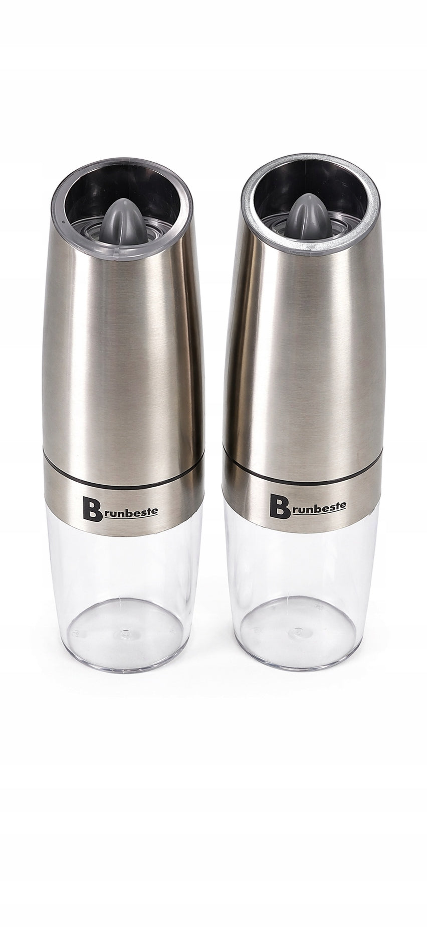 Set of two electric gravity grinders for spices BB-5578