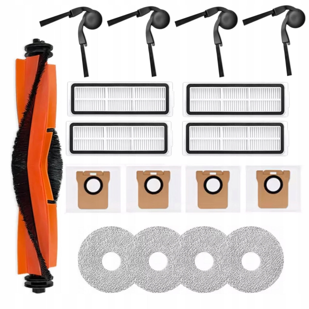 Set side brush filters mop bags for Xiaomi 5 / 5 Pro OV31GL OV21GL