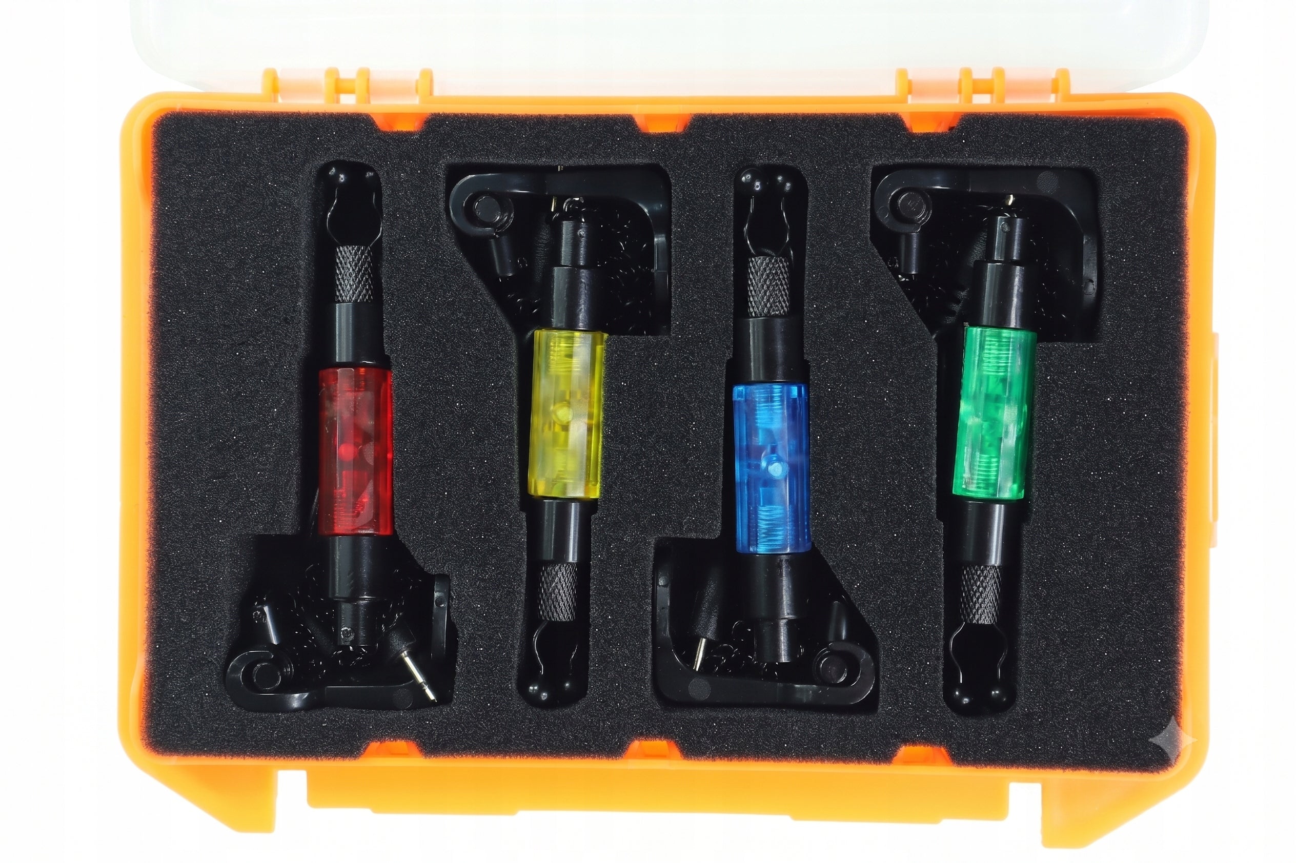 Set swinger hanger bite alarm on chain 4 colors LED case Manufacturer code 266644421