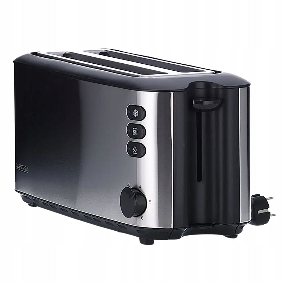 Severin Toaster AT 2509 4 Slices 1400W Defrosting GRATE Stainless Steel Packaging status original