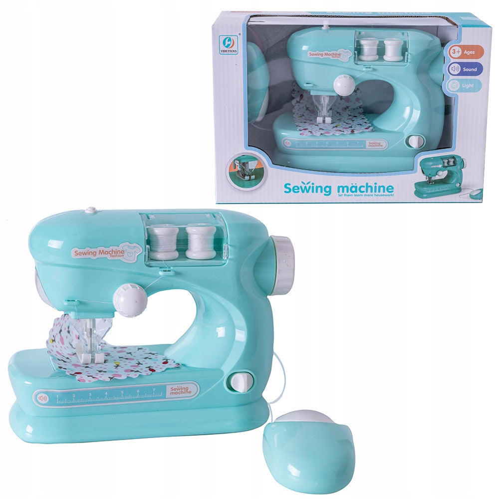 Sewing MACHINE TOY Perfect for LITTLE ONES Color Blue COOL