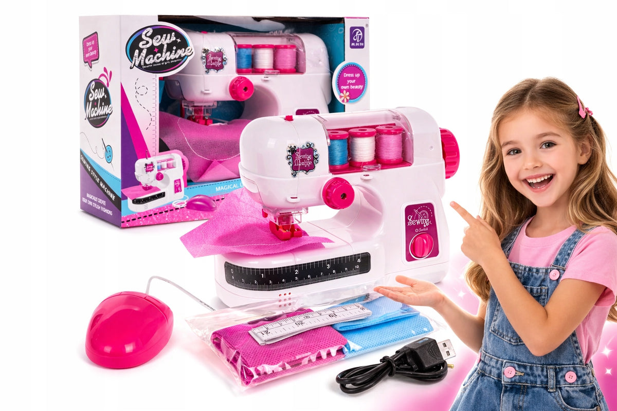 Sewing Machine For Little Stylist For Girls Interactive Fun