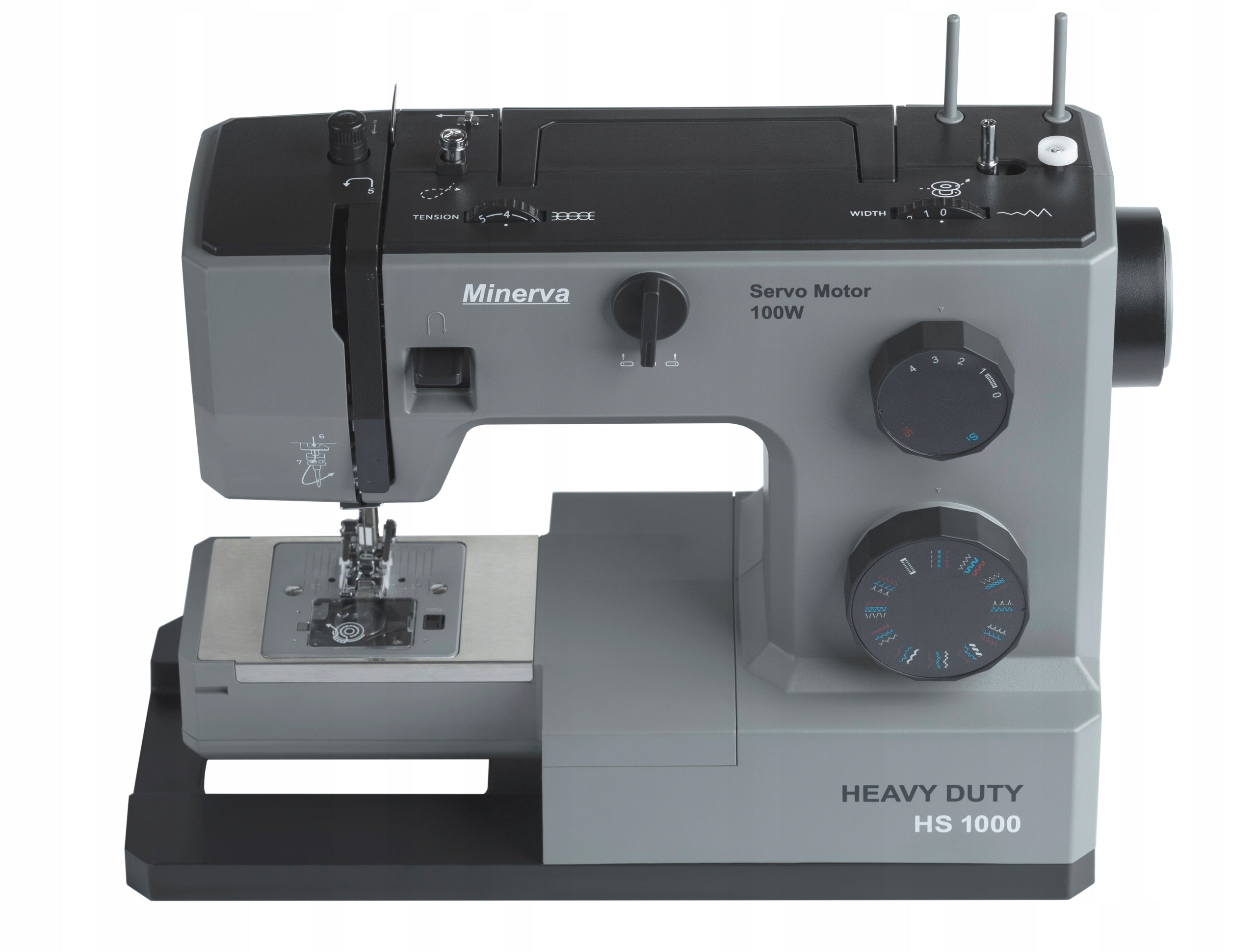 Sewing Machine Minerva HS1000 HEAVY DUTY Home Reinforced 34 Stitches Model HS1000