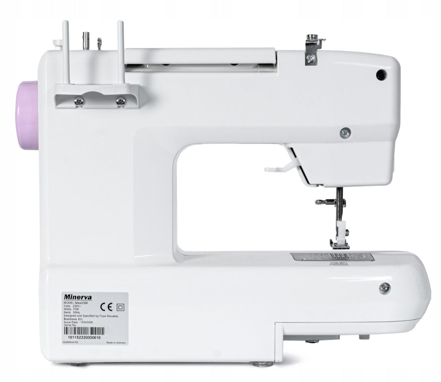 Sewing Machine Minerva MAX20M Home Straight 13 Stitches Back Sewing Brand Minerva