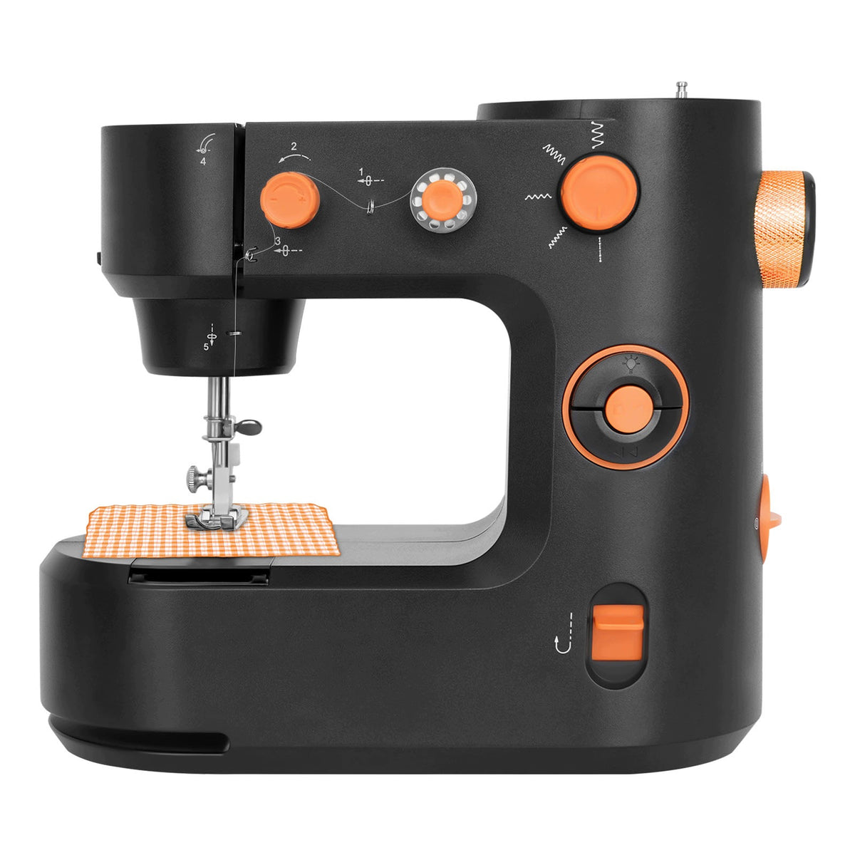 Sewing Machine Portable Electric Sewing Machine Black Home Durable
