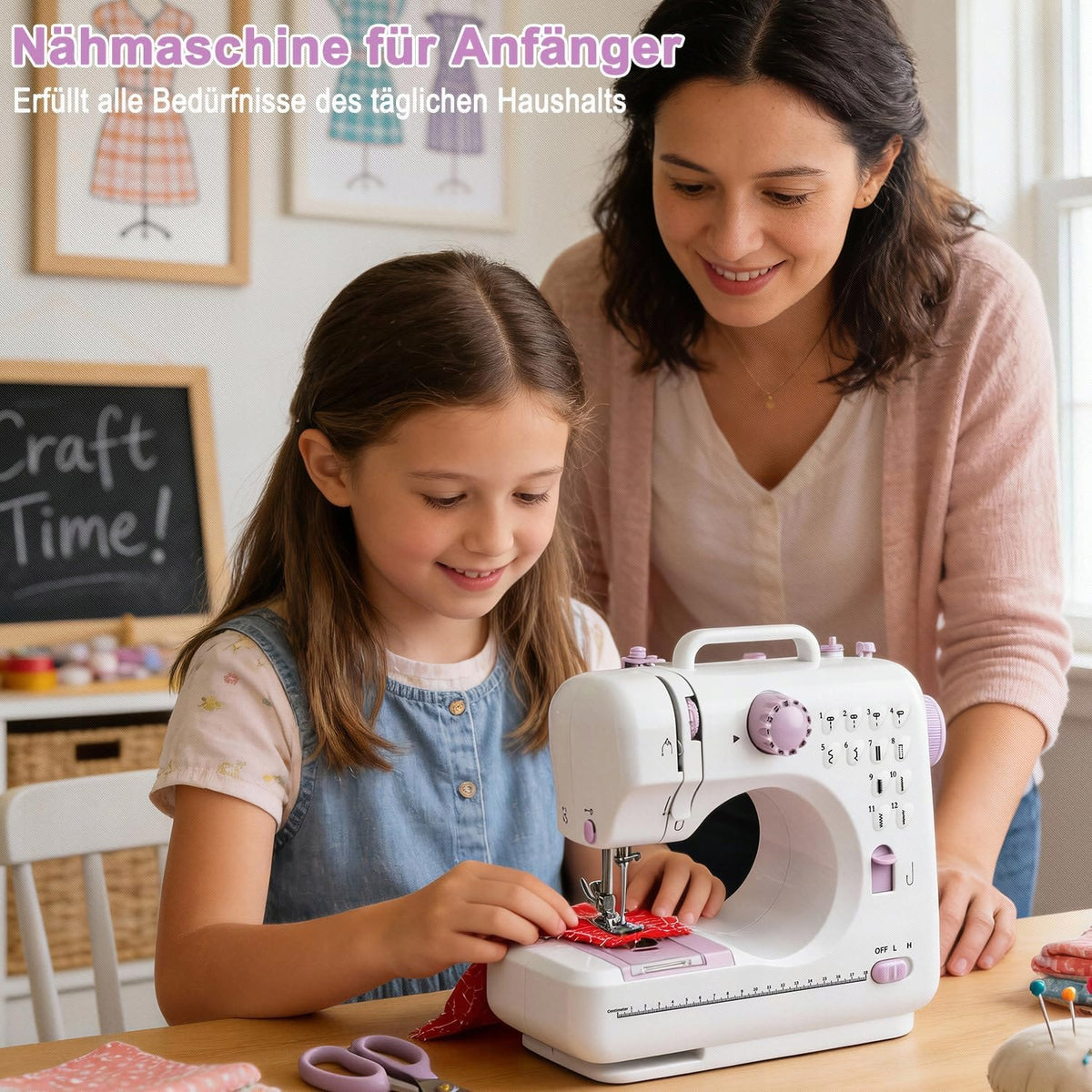 Sewing Machine for Beginners 12 Stitch Patterns Sewing Accessories Brand no brand