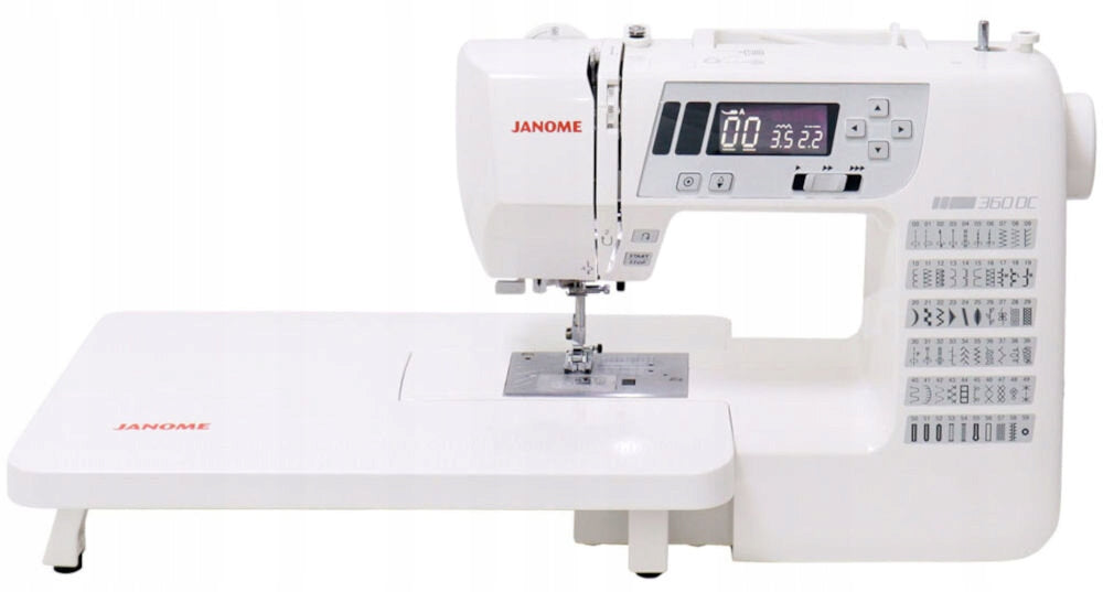 Sewing machine JANOME 360DC Computer Batteries included no