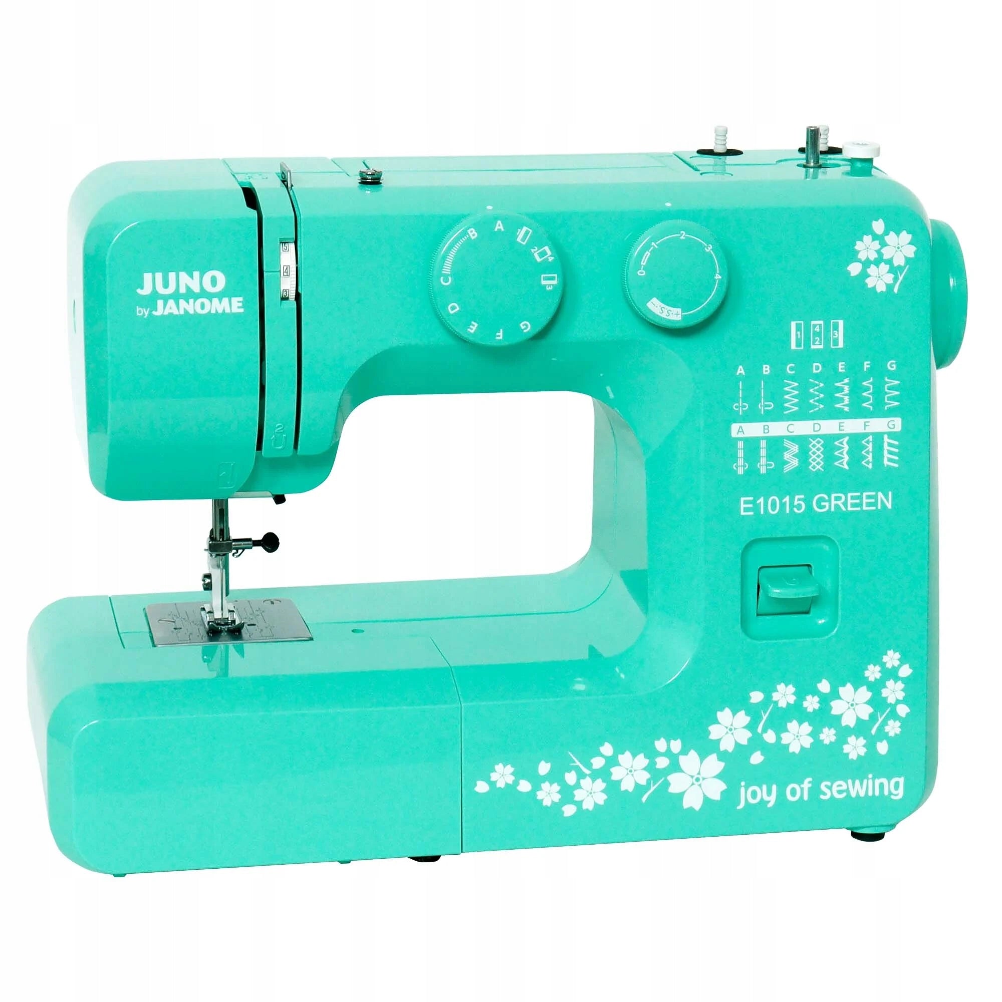 Sewing machine JANOME Juno E1015 Green Brand Janome