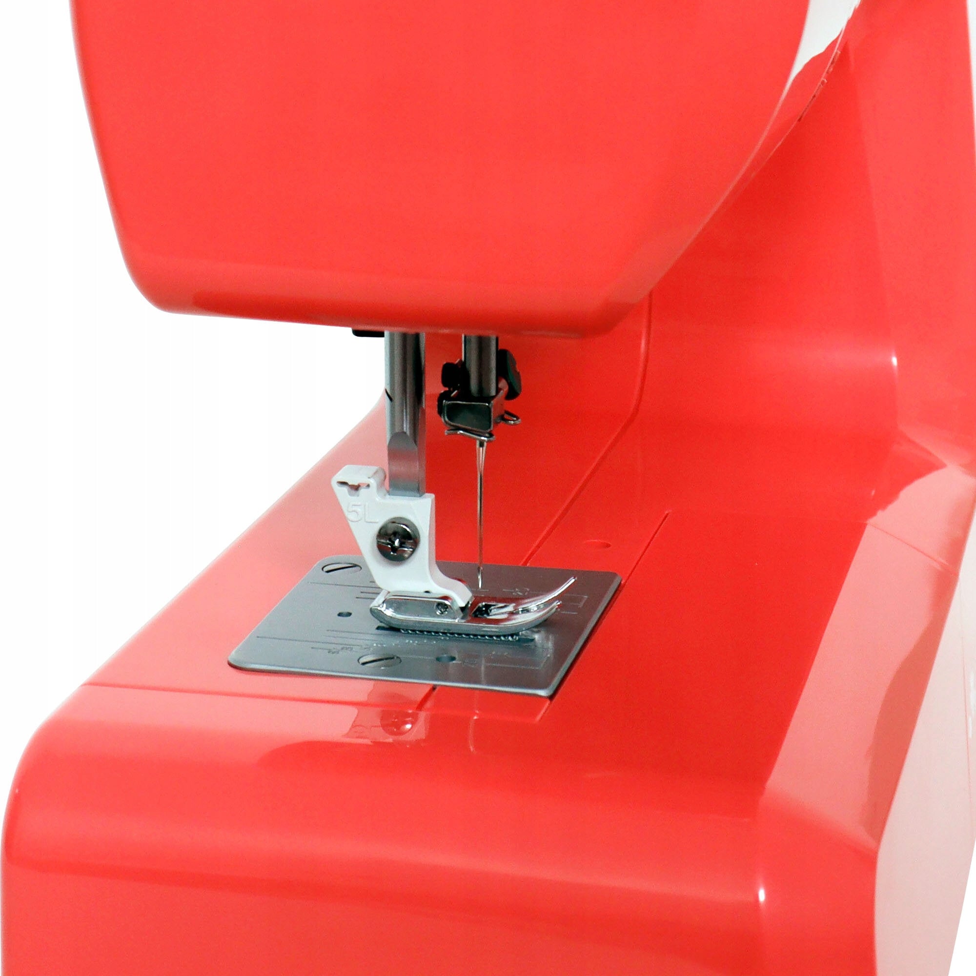 Sewing machine JANOME Juno E1015 Red Sewing features stitching sewing of elastic fabrics embroidery edge finishing quilting sewing zips hole edging backstitching hemming