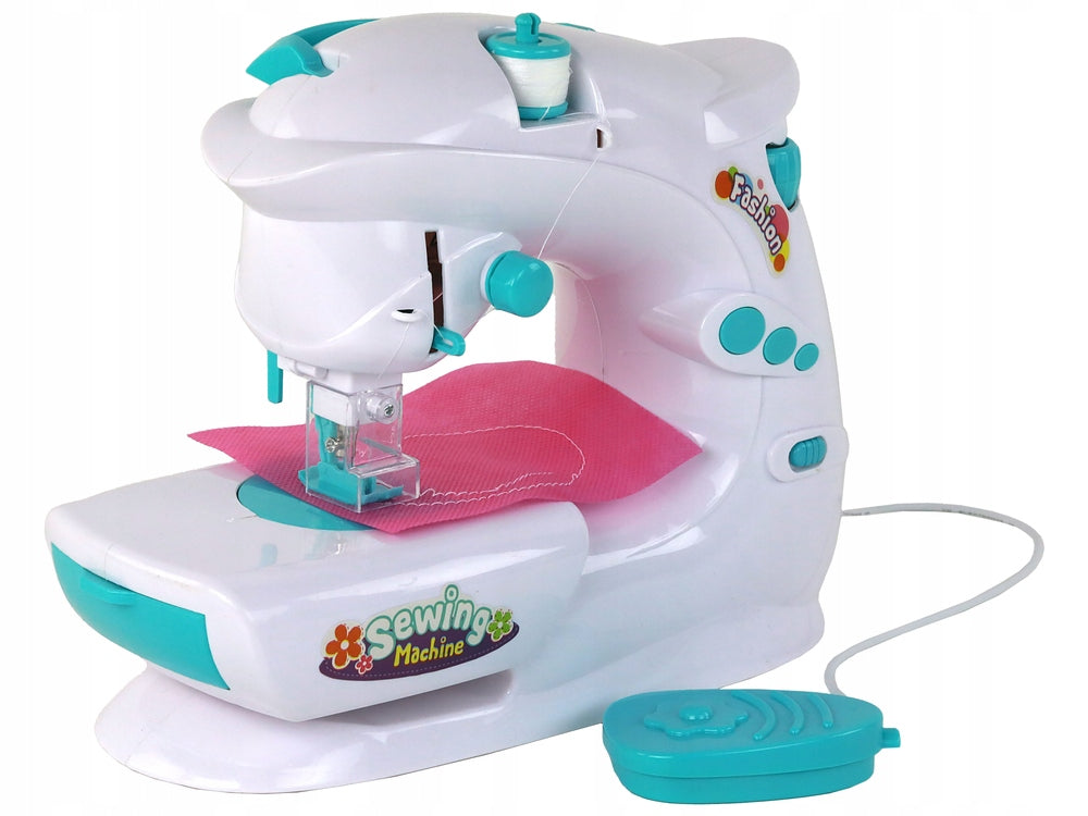 Sewing machine Like Real white battery operated Lean Toys 310x240 mm Brand LEAN Toys