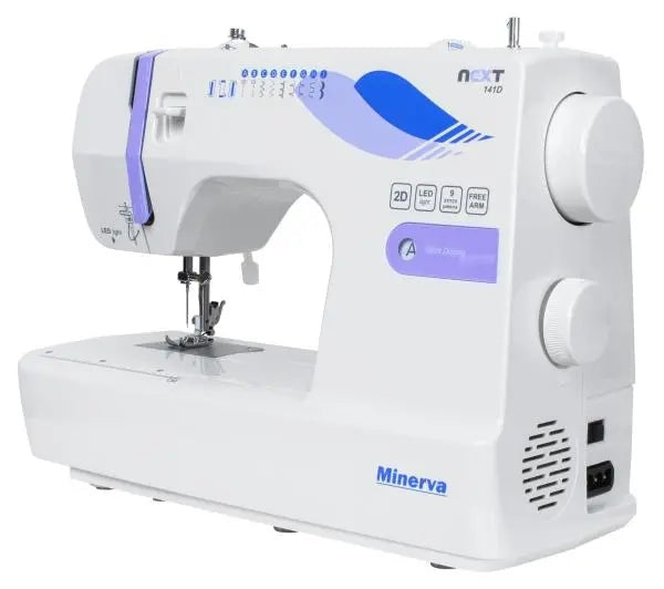Sewing machine Minerva Next 141D II 850 rpm 70W Back sewing Brand Minerva