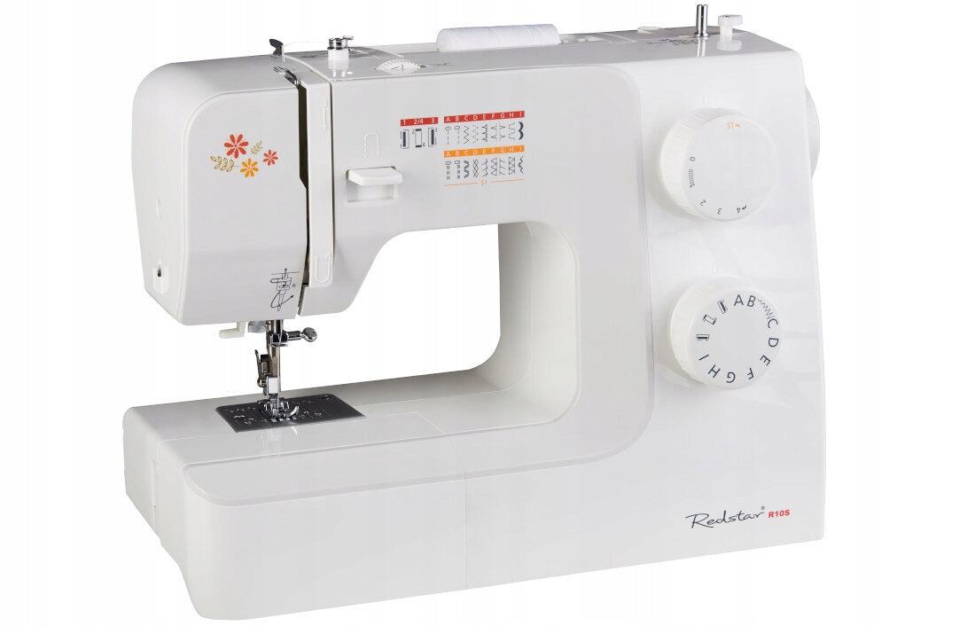 Sewing machine REDSTAR R10S Types of stitches zigzag straight elastic invisible overlock satin