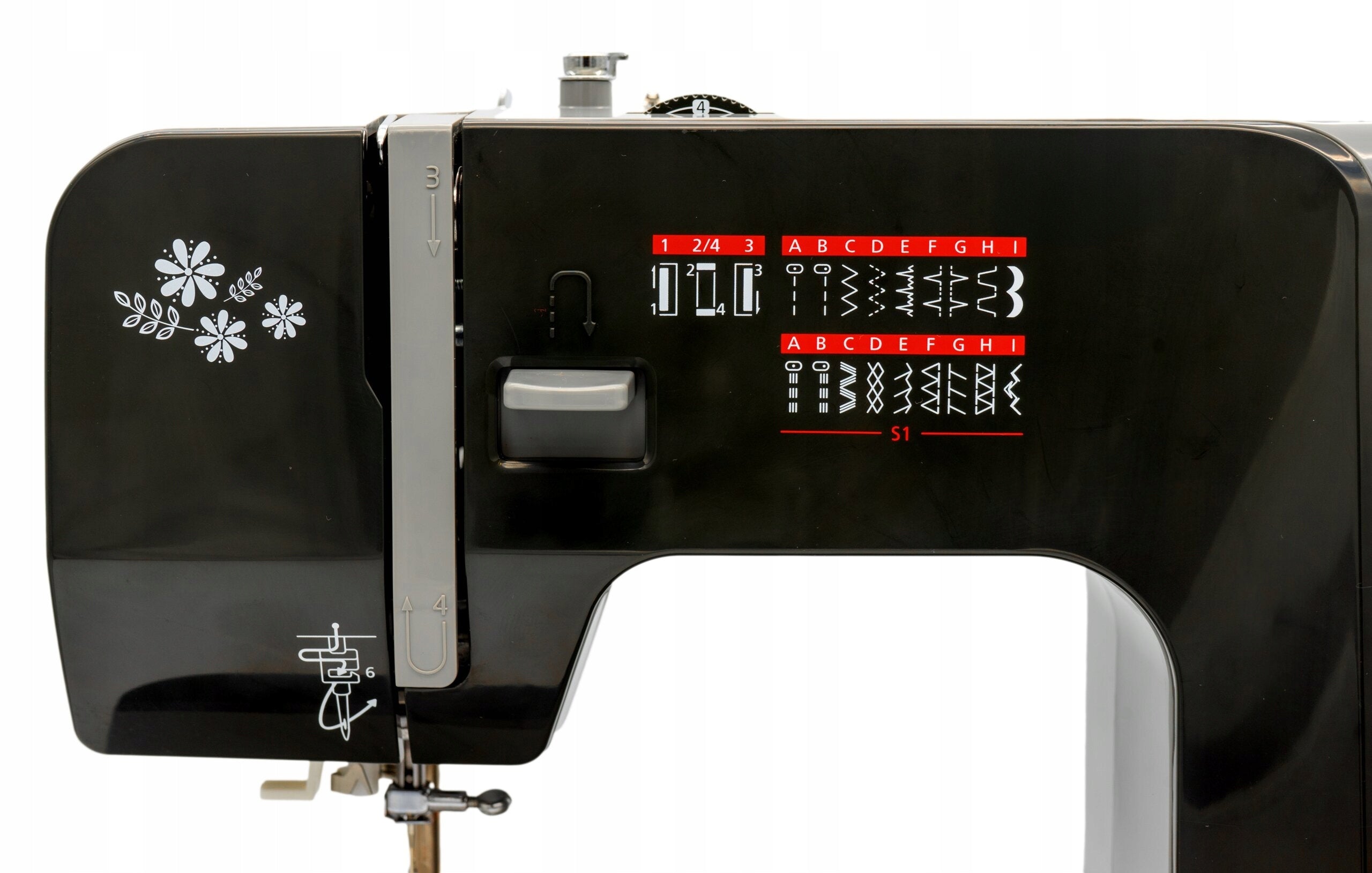 Sewing machine REDSTAR R15S + Starter kit Dominant color white