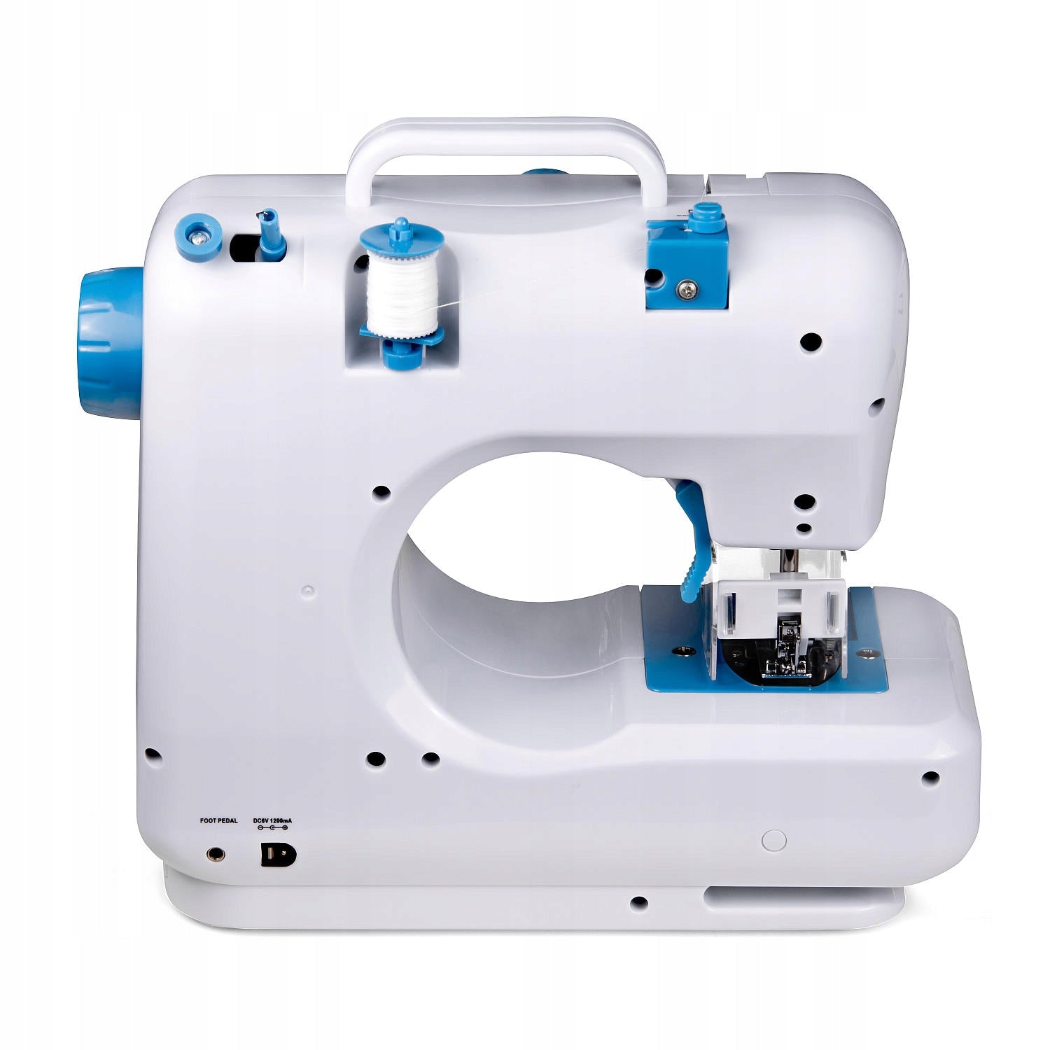 Sewing machine for children easy to use with cover Łucznik Mini FREEBIE Number of stitches 12