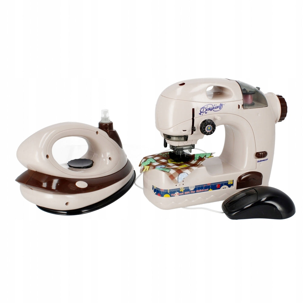 Sewing machine for children + iron MEGA CREATIVE 3+