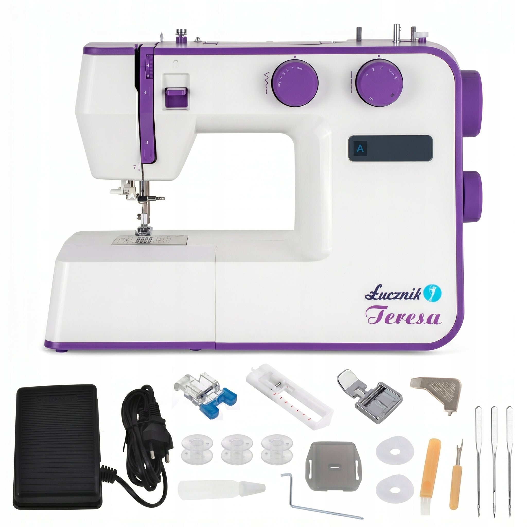 Sewing machine Łucznik Teresa 34 stitches automatic needle threading