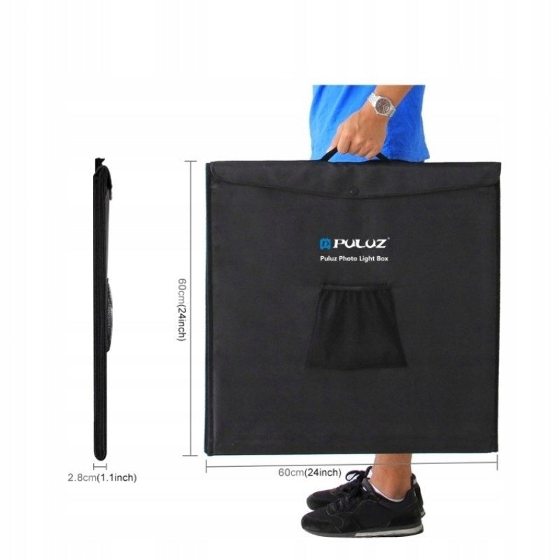 Shadowless Tent 60x60cm Led 5500K PULUZ PU5060 Model PU5060EU