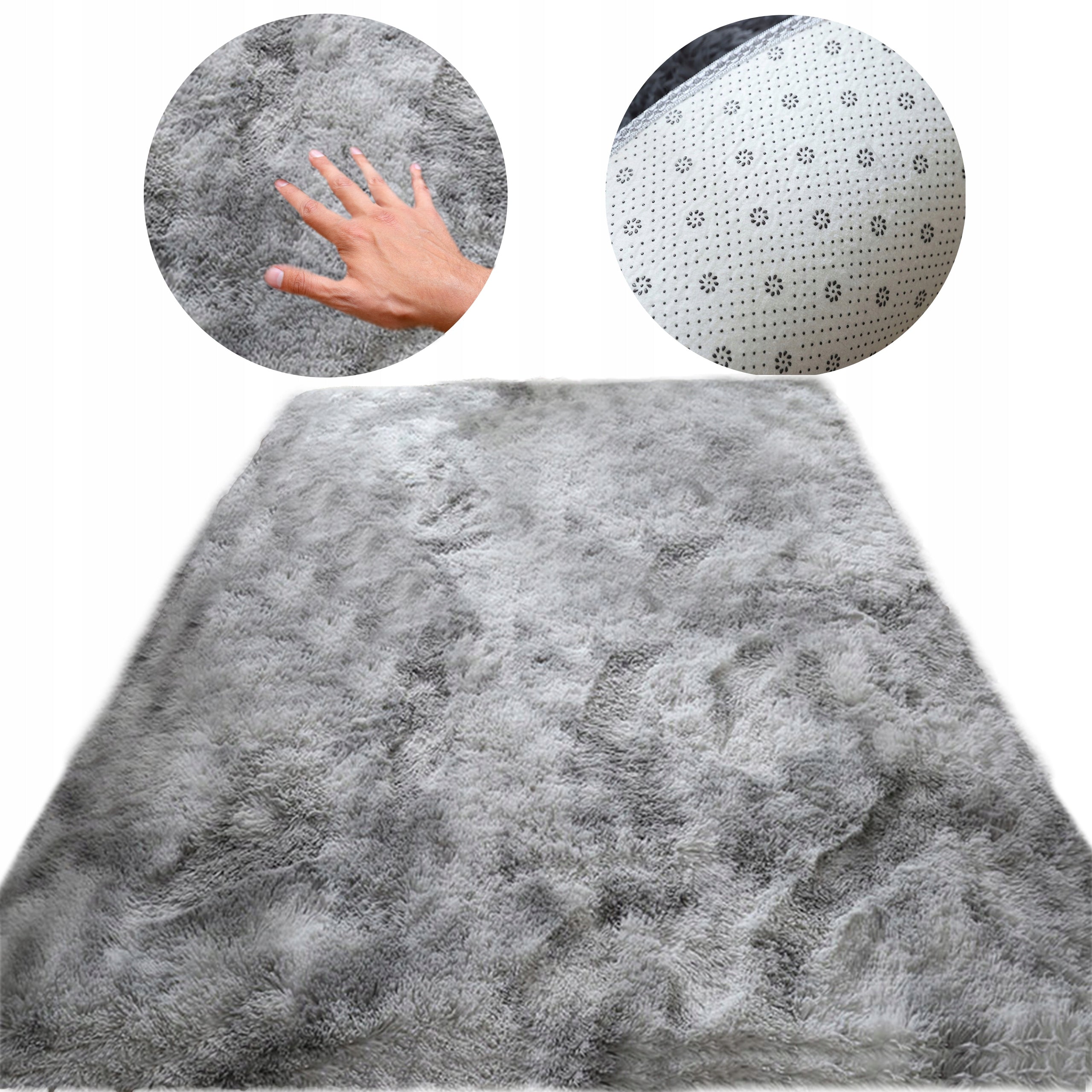 Shaggy Plush Fluffy Fur Carpet For Living Room Soft 200x300 Rectangle