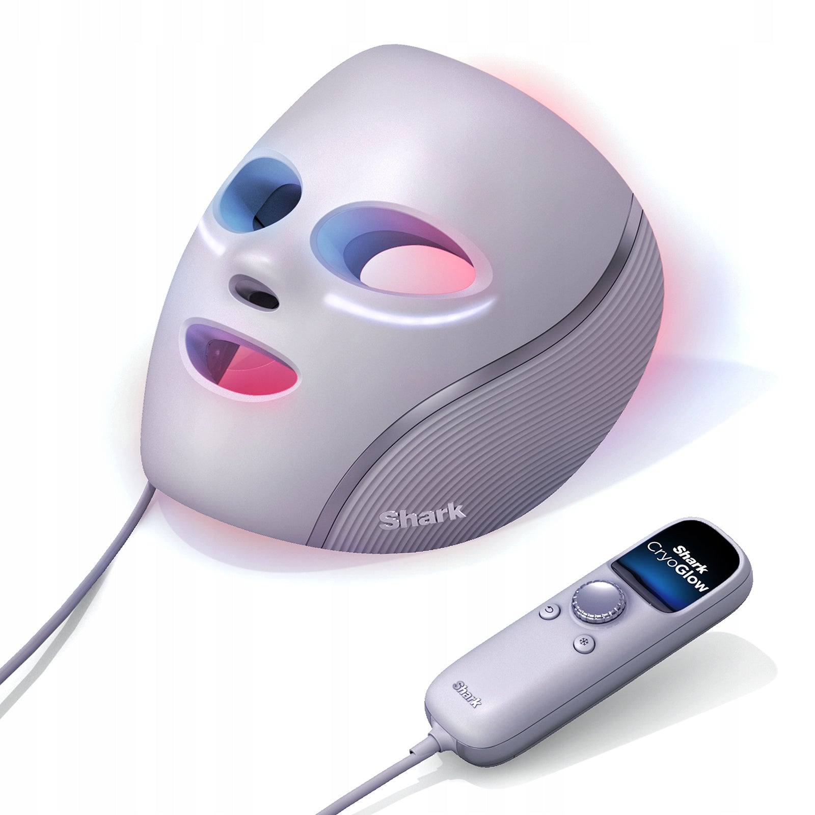Shark CryoGlow FW312EUPL LED mask light therapy cooling eye area Medical device no